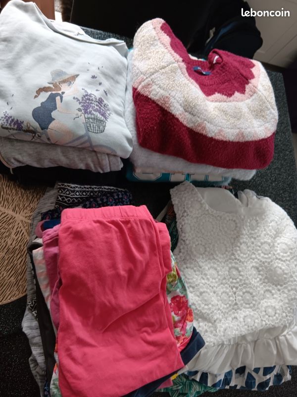 Lot de vêtements fille 9/10 ans (image 1)