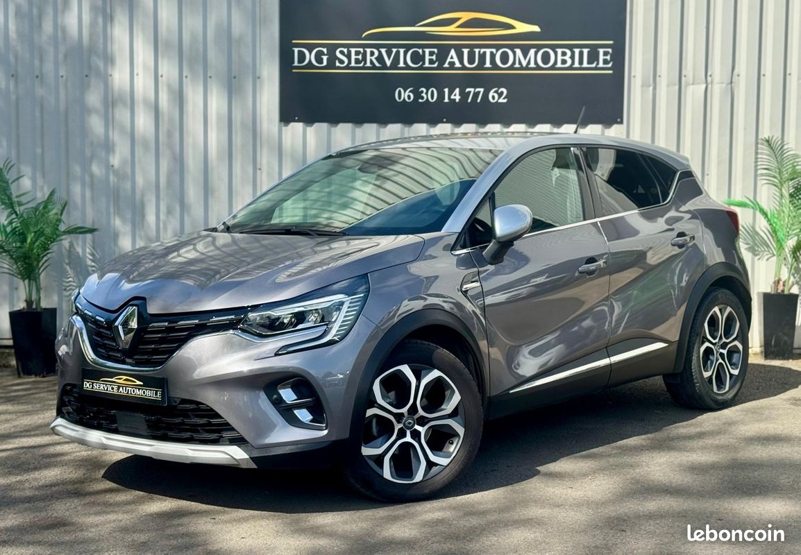 Renault captur blue dci 115 intens edc boîte auto / garantie 12 mois / apple carplay / android auto / camera de recul (image 1)