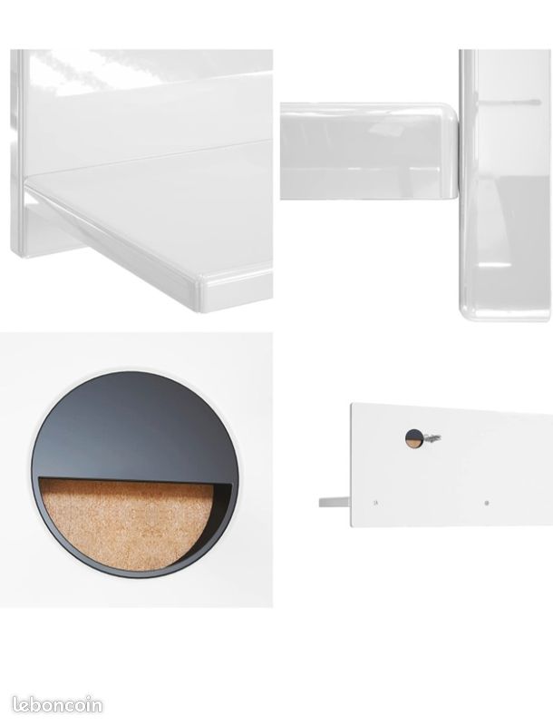 Etagere murale blanche (image 3)