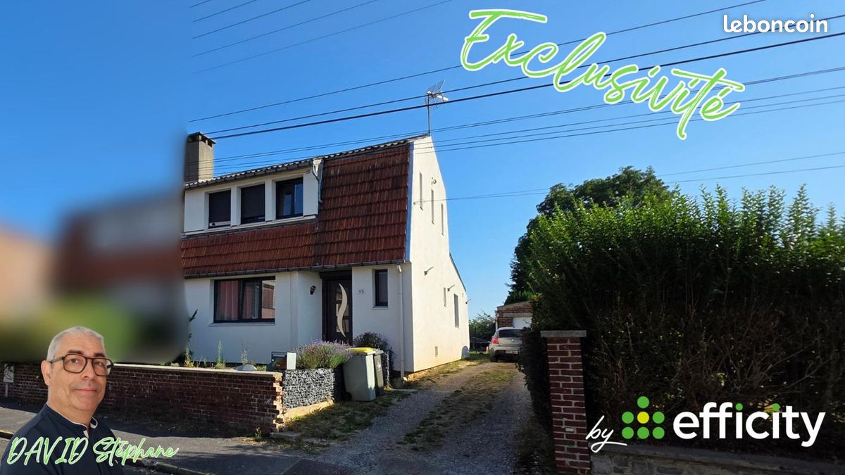 Maison 5 pièces 91 m² · à Aulnoye-Aymeries · 91 m² · 158 000 €