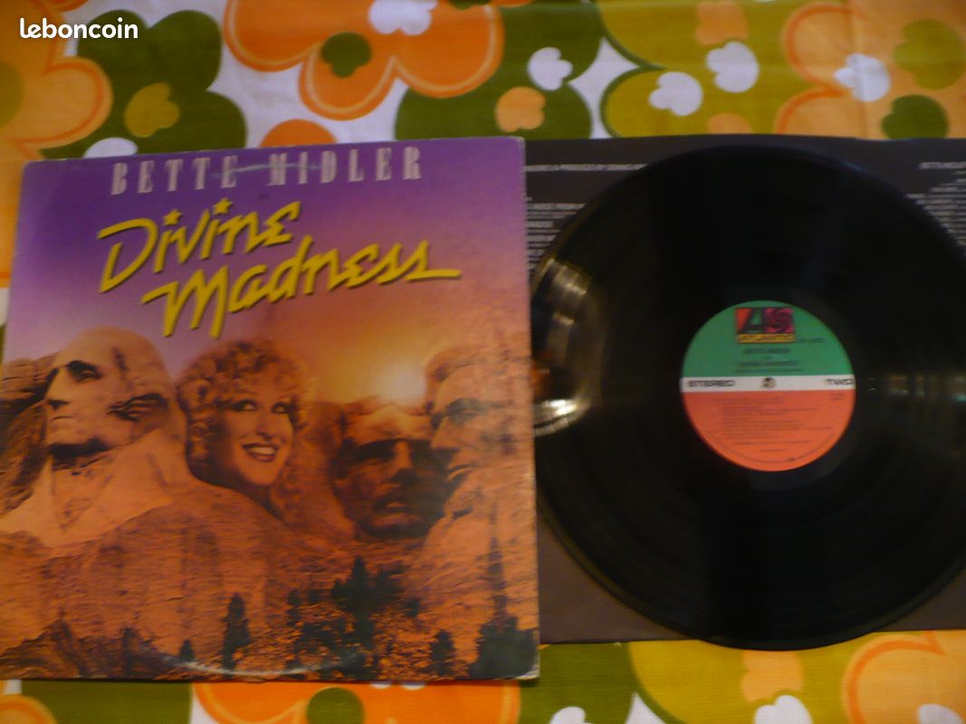 Disque 33 Tours / BETTLE MIDLER Divin madness (image 1)