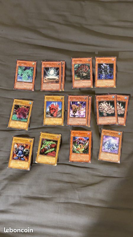 Lot Yu-Gi-Oh vintage - ~125 cartes - 1ère Édition - Dinosaures / GX (image 6)