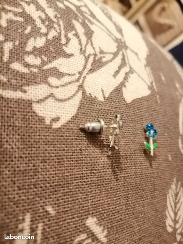 Boucles oreilles petite fille (image 3)