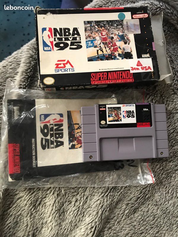 Jeux super nintendo nba live 95 version usa (image 1)