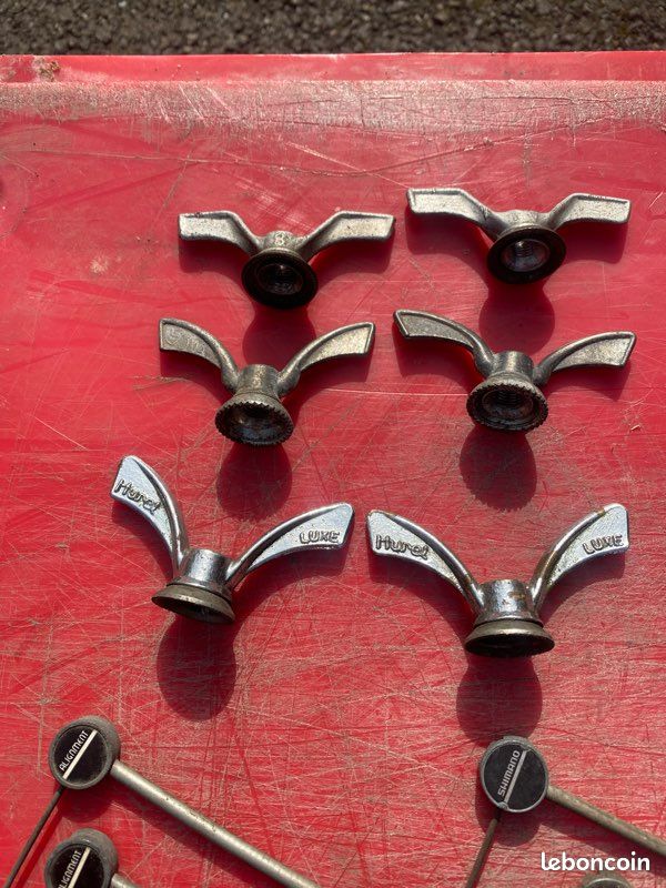 Papillon De Serrage Roue Vélo SOVA – Diamètre 8 Mm – Vintage Aluminium
