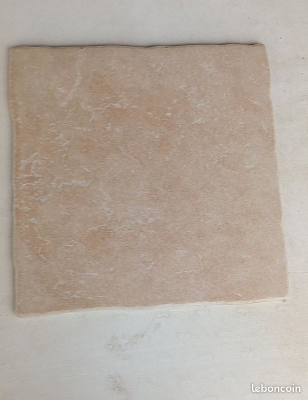 45 m2 dalles carrelage extérieur antidérapant aspect pierre beige (image 2)