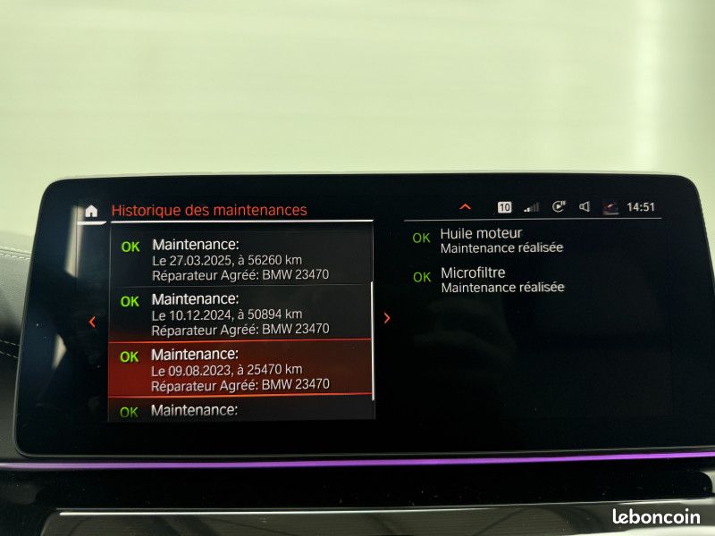 Bmw SERIE 5 TOURING (G31) 540DA XDRIVE 340CH M SPORT STEPTRONIC (image 35)