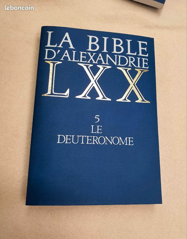 La Bible d'Alexandrie Tome 5 Le Deuteronome (image 1)