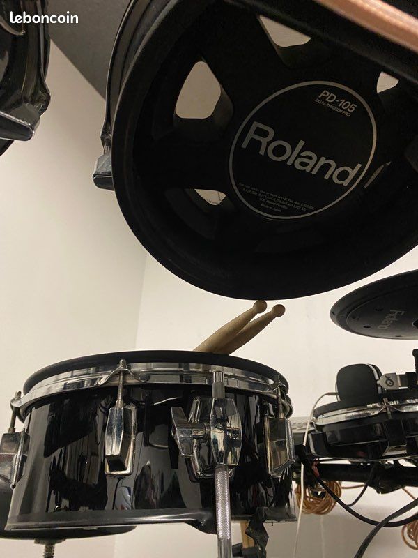 Superbe Batterie Roland très upgradee double module (image 1)
