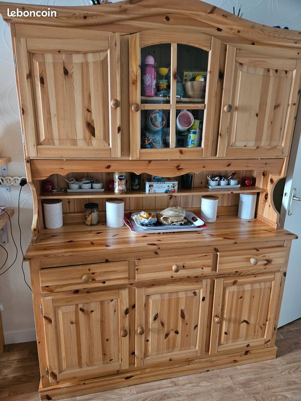 Meuble cuisine bois (image 1)