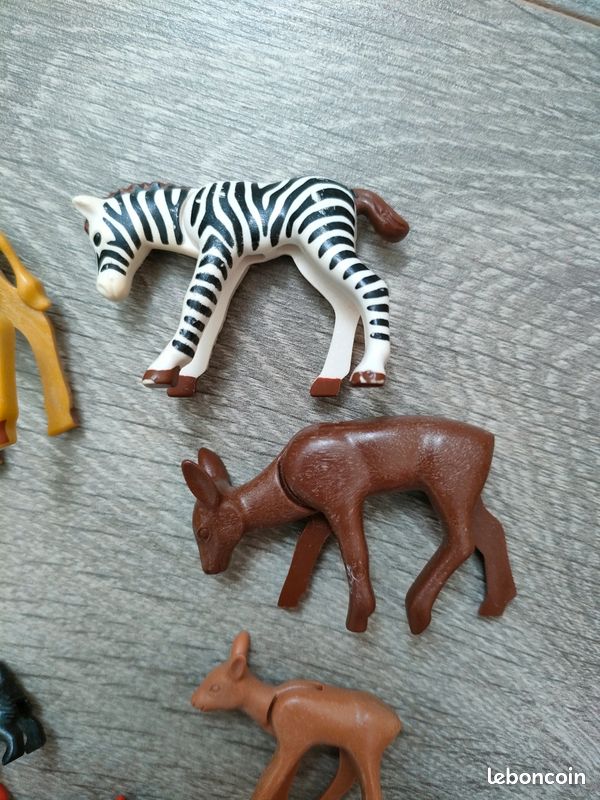 Gros Lot De 100 Animaux Playmobil – Mélange De Toutes Sortes Pour Enfants