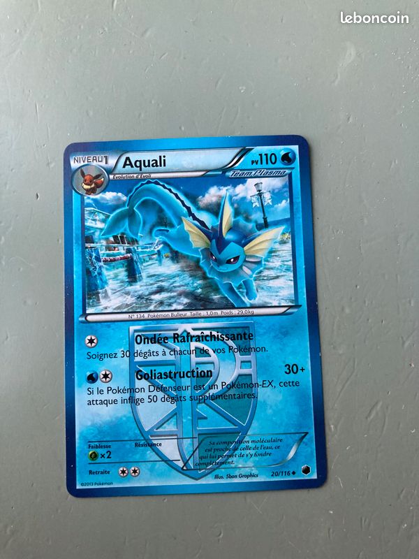 Lot de 4 cartes Pokémon Team plasma (image 3)