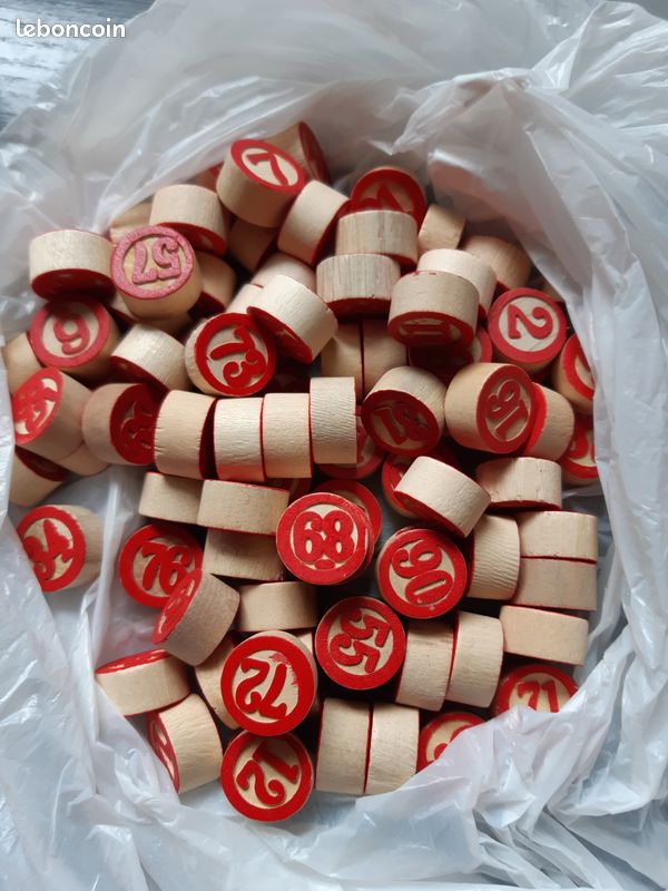 Pions allongés en bois - 10 pièces - Jeux et Jouets en bois