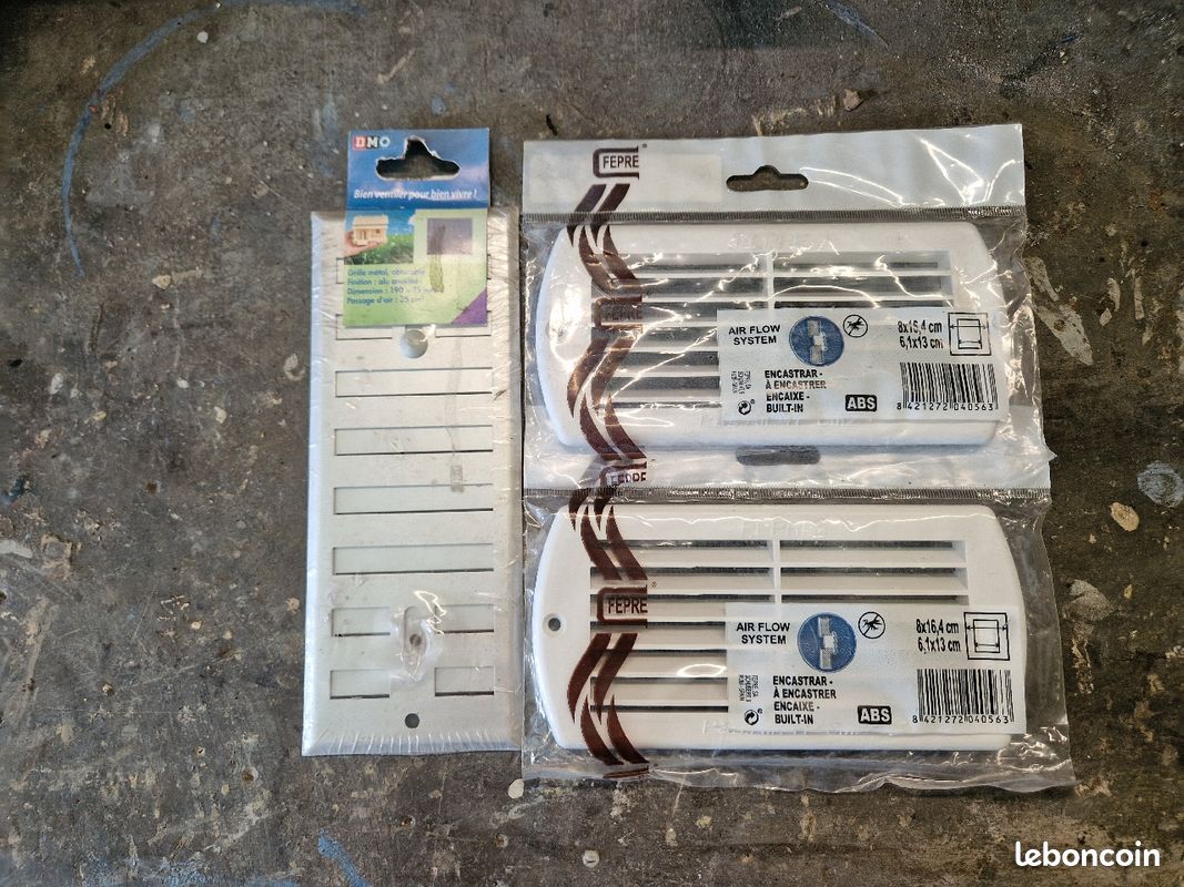 Lot de grilles d'aération (image 1)