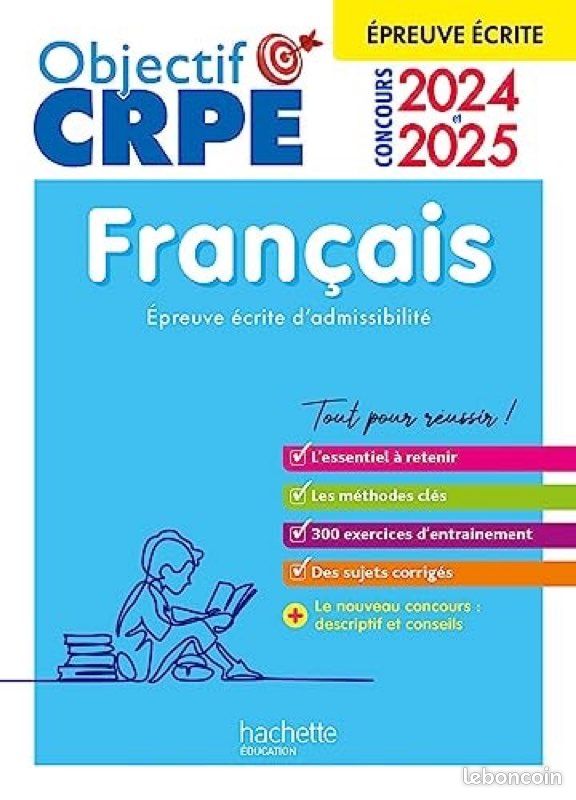 CRPE français épreuve écrite d’admissibilité (image 1)