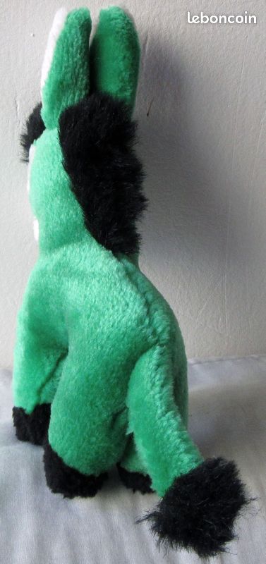 Peluche âne vert (image 4)