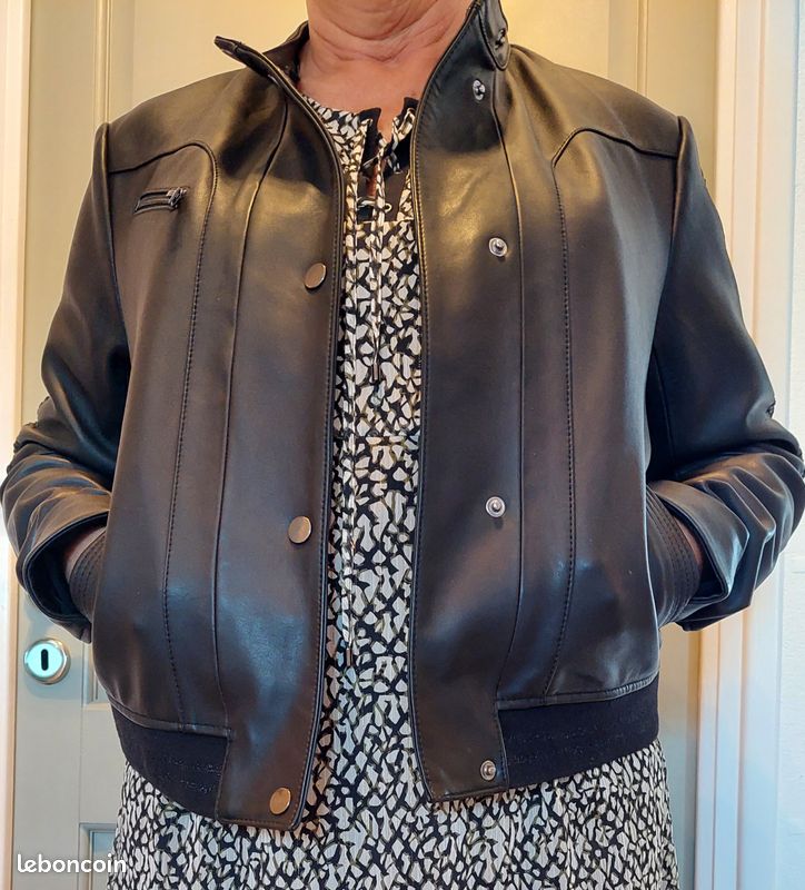 Blouson cuir d agneau (image 3)