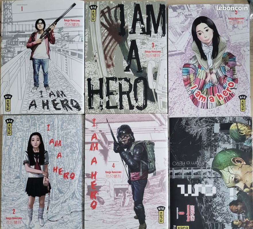 I am a hero tome 1 a 6 (image 1)