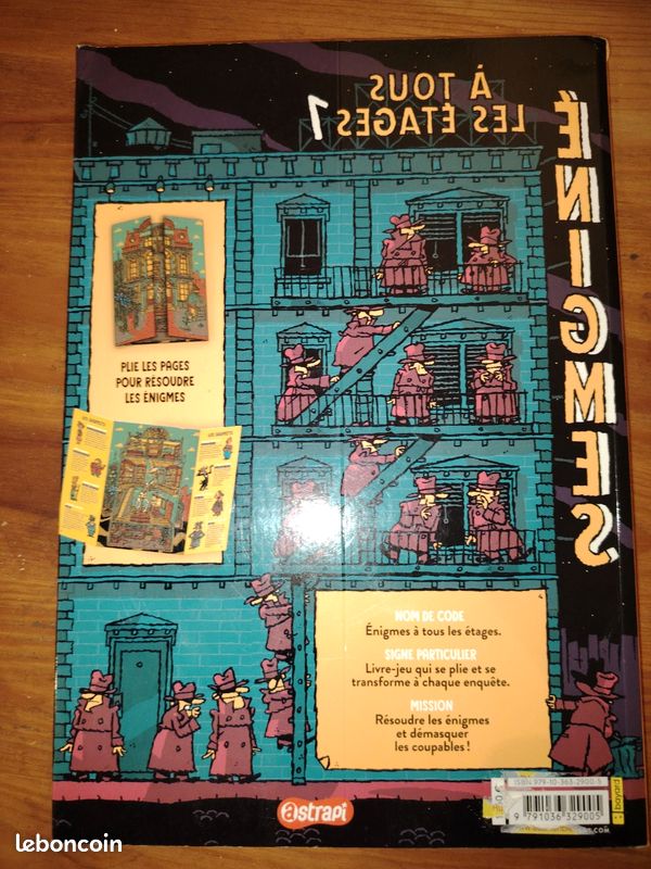 Livre ENIGMES À TOUS LES ETAGES (image 2)