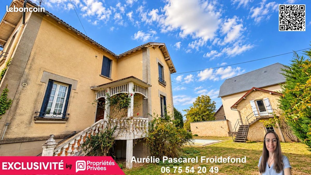 Maison 6 pièces 137 m² · à Lubersac · 137 m² · 129 000 €