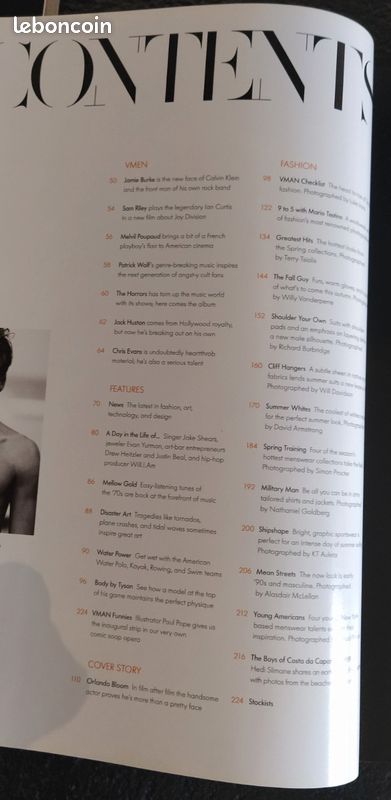 Magazine V Man Spring Summer 2097 (image 3)