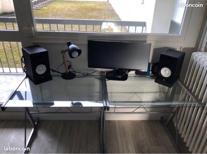 Bureau en verre (image 2)