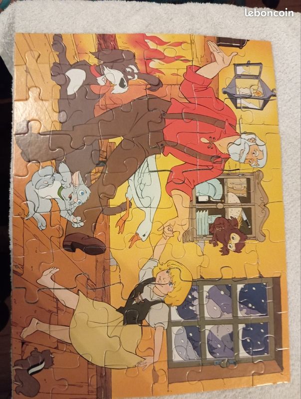 Puzzle heidi et son grand père vintage (image 7)