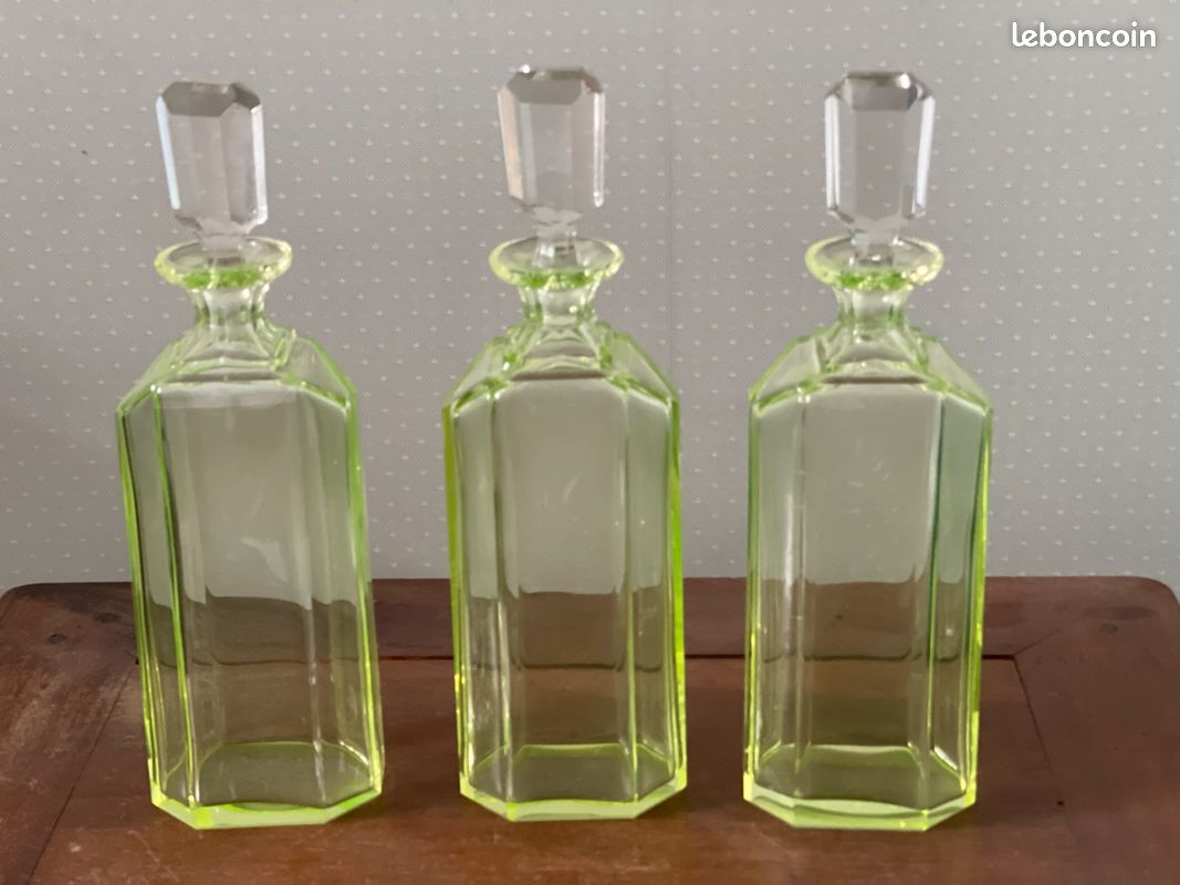 Flacons 1900 en verre vert (image 2)
