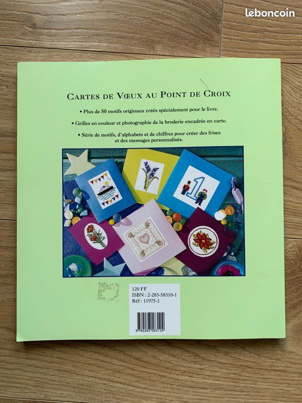Livre point de croix cartes de vœux (image 2)