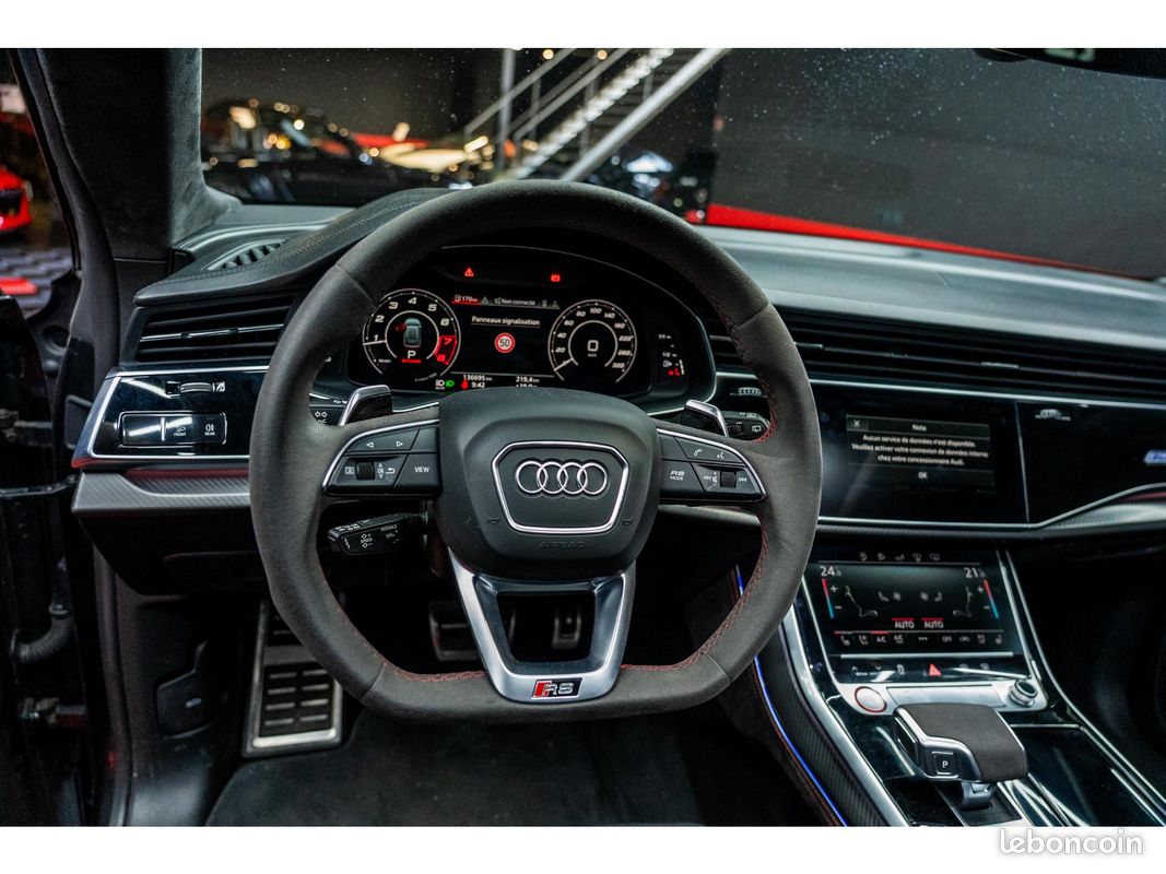AUDI RS Q8 Quattro 4.0 V8 - 600 - TVA APPARENTE - TOIT OUVRANT - CARBONE CERAMIQUE - B&O - (image 33)