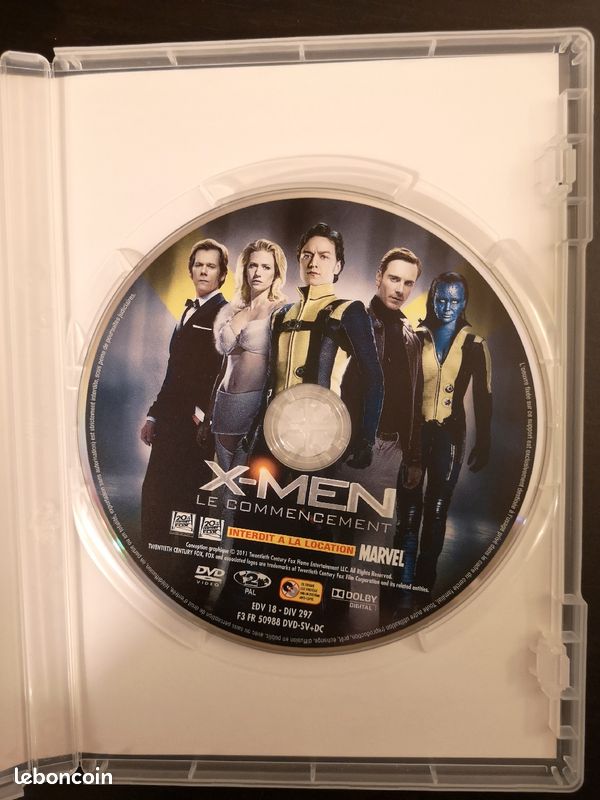 Dvd X-men Le Commencement (image 2)