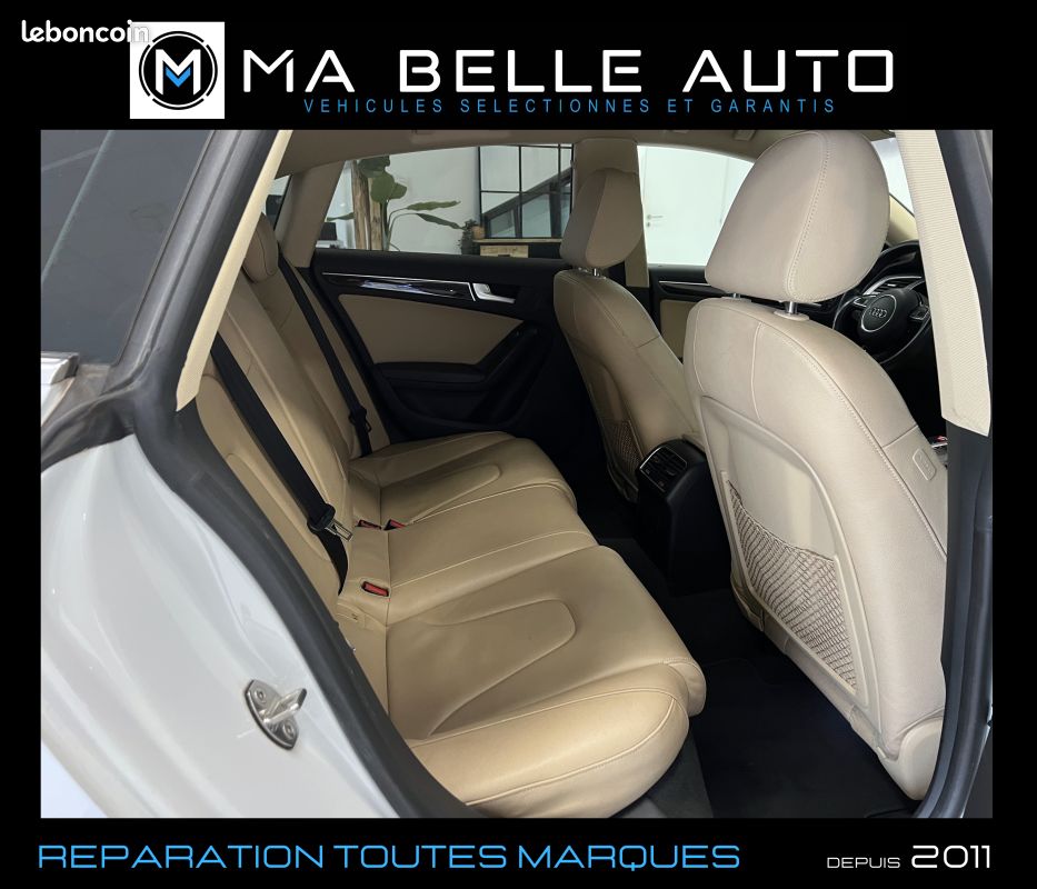 AUDI A5 SPORTBACK 2.0 TDI 143 AMBITION LUXE MULTITRONIC / carnet + factures / parfait état (image 9)