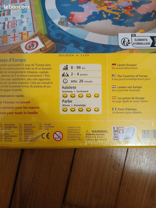 Jeu de société Haba - Les pays d'Europe (image 3)