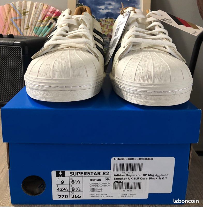 Adidas Superstar 82 JJJJound Off-White (image 3)