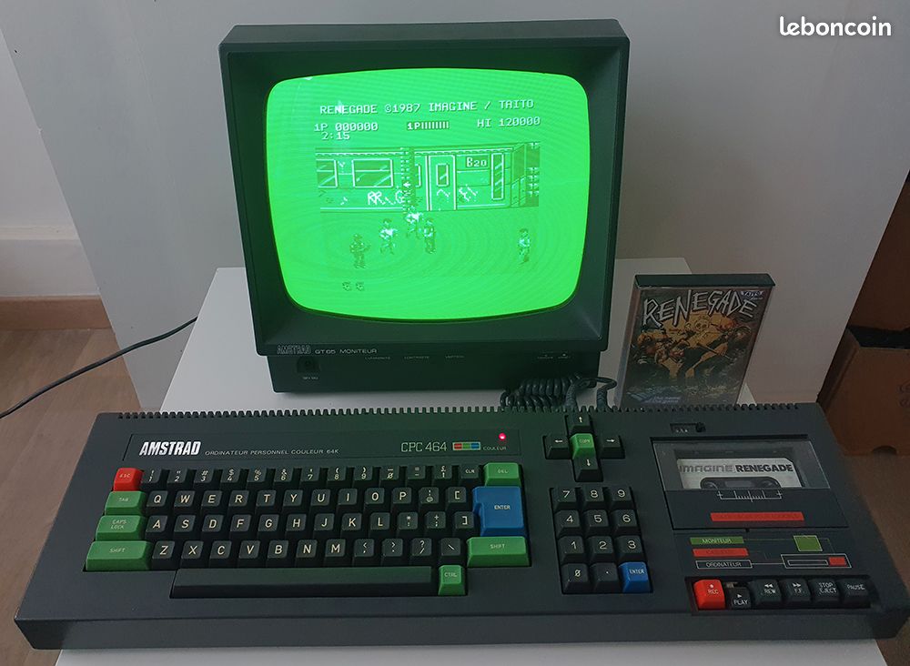 Jeu Amstrad CPC 464 / 664 / 6128 - HIGHLANDER / Ocean