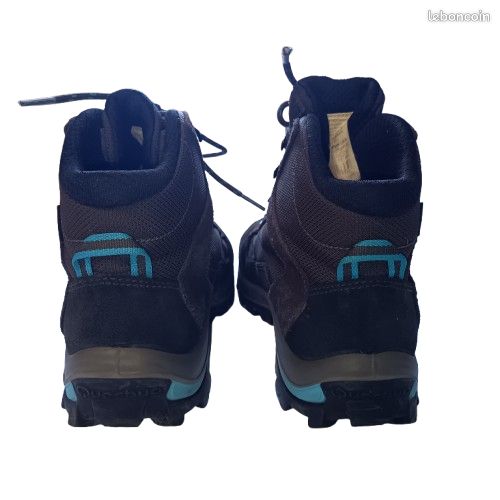 Chaussures de Randonnée Femme Coloris Noir, Marron, Gris et Bleu - Quechua MH500 - Pointure 39 – Comme neuve - Chaussures