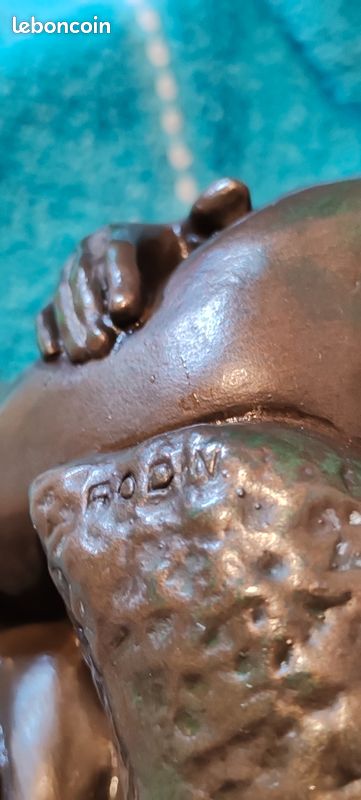 Reproduction de l œuvre de Rodin le baiser (image 3)