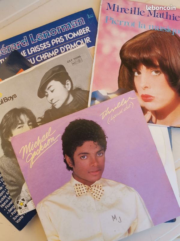 Lot de 90 disques 45 tours vynil ' (image 5)