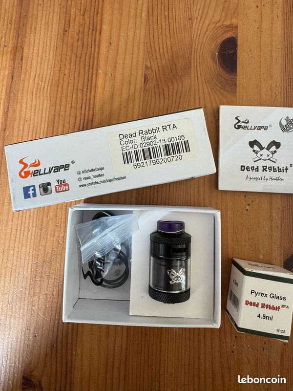 Kit vape mca Ehpro Armor Prime + Dead Rabbit RTA - Collection Kit vape mca Ehpro Armor Prime + Dead Rabbit RTA - Collection