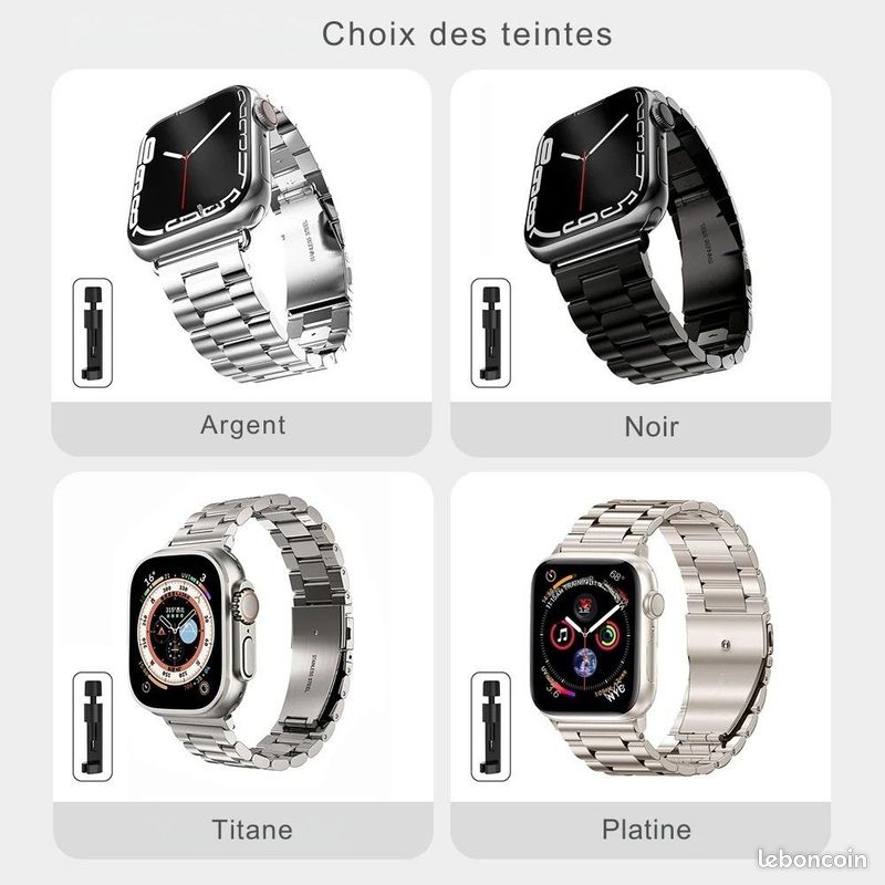 Bracelet en acier inoxydable pour Apple Watch (image 4)