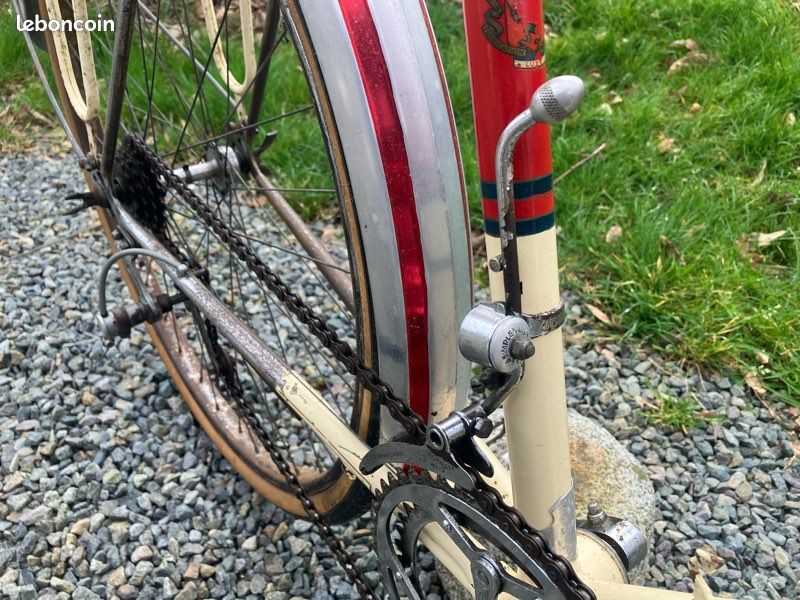 Guidon De Vélo Randonneuse Ancien – Aluminium – 1930/60 – Made In France