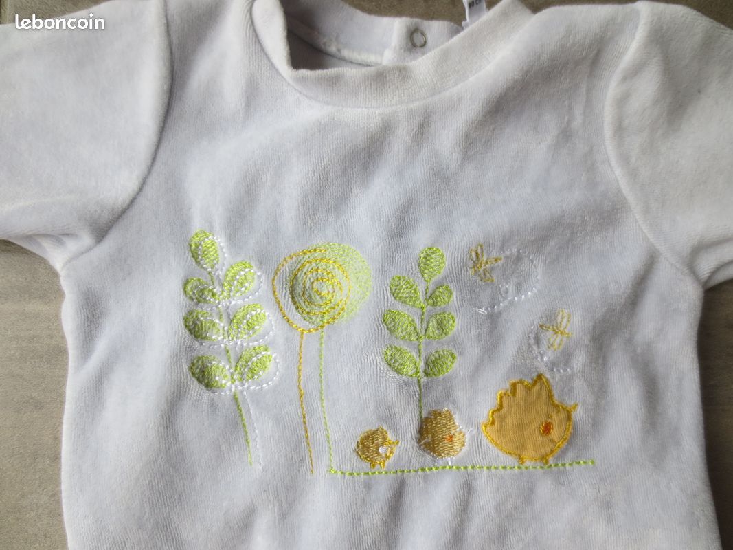 Lot de 5 pyjamas bébé 3 mois (image 12)