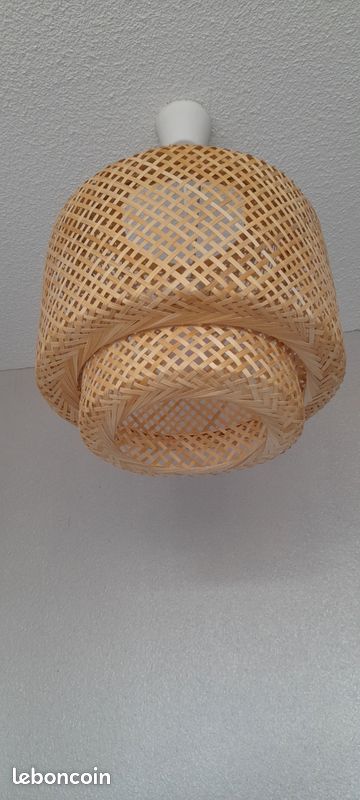 Plafonnier osier (image 2)