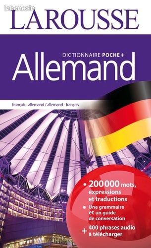 Dictionnaire français-allemand / allemand-français Larousse (image 1)