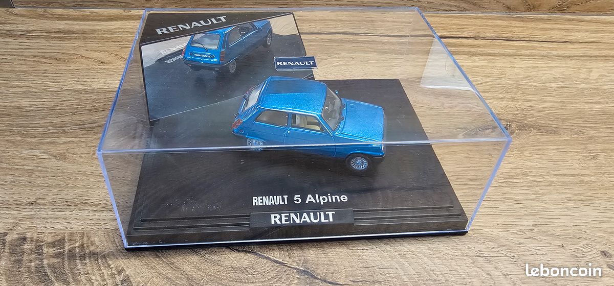 1:43 RENAULT 5 R5 Alpine Blue Metallic 1972 NOREV Diecast 510512 EUR 41