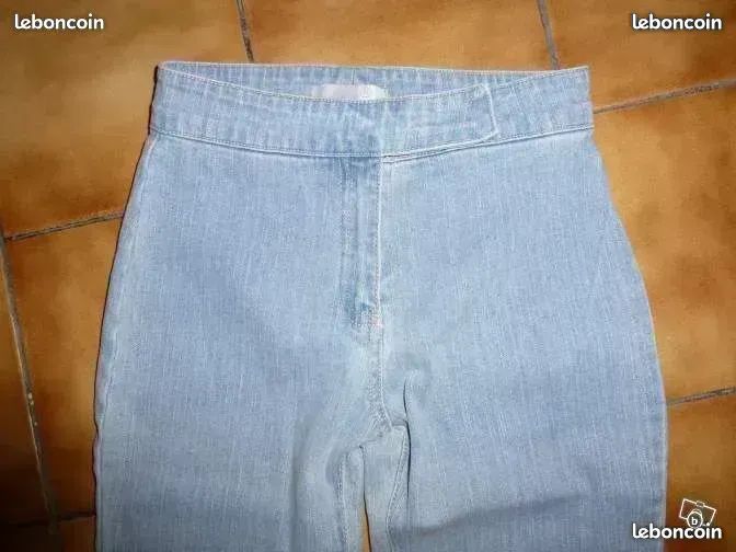 Jeans slim strech la redoute fille 10 ans comme neuf Vêtements