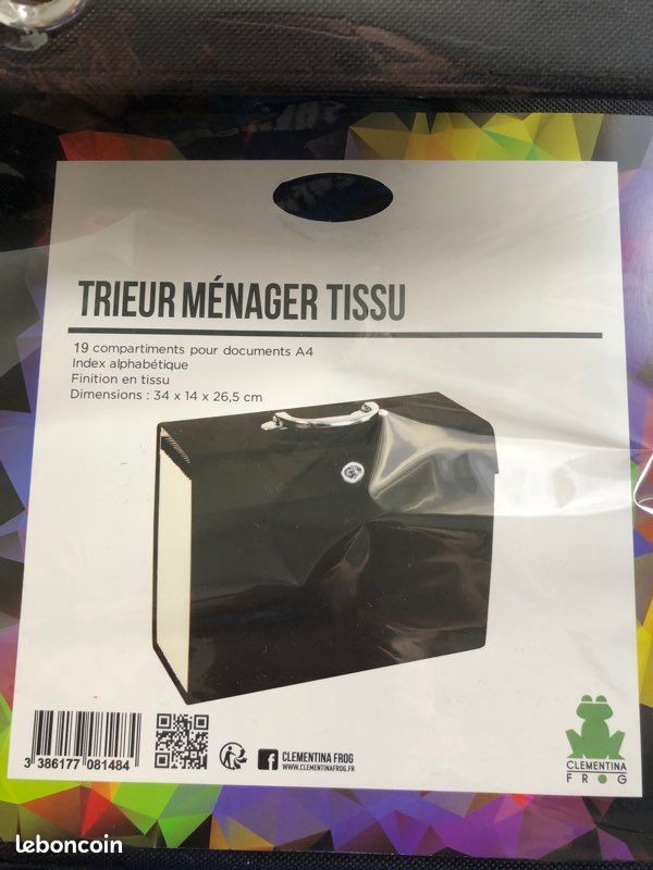 Trieur ménager tissu (image 1)