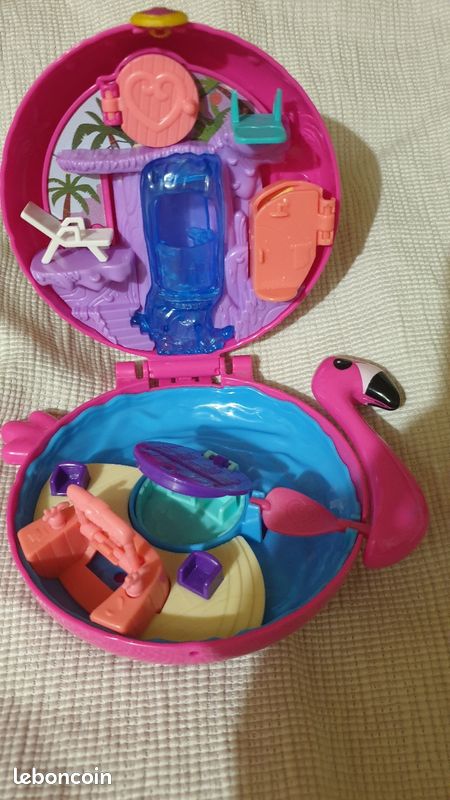 Polly pocket la piscine du flaman rose (image 2)