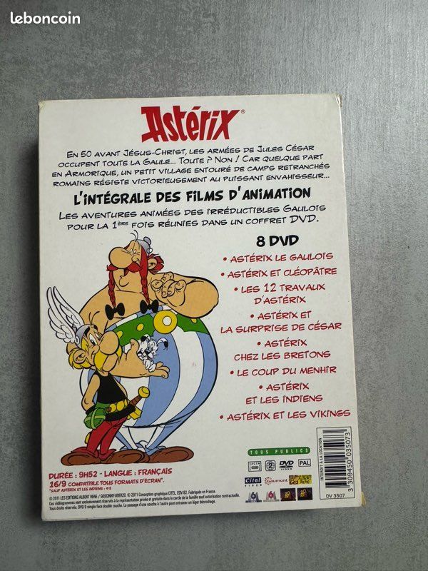 Coffret dvd Astérix l’intégrale des films d animation (image 2)