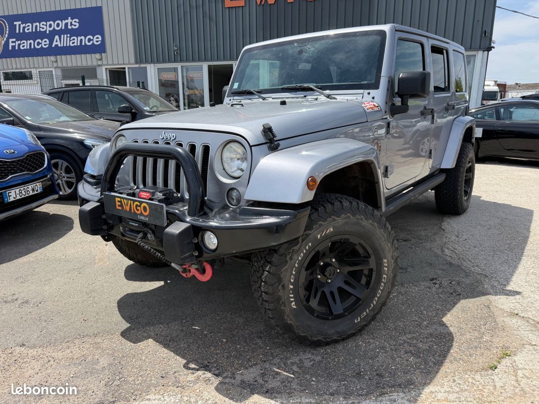 JEEP WRANGLER 3.6 285CH UNLIMITED SAHARA-MARCHE PIED ELEC-LIGNE A CLAPET-TREUIL-SIÈGES CHAUFFANTS AV- ATTELAGE-GPs (image 2)